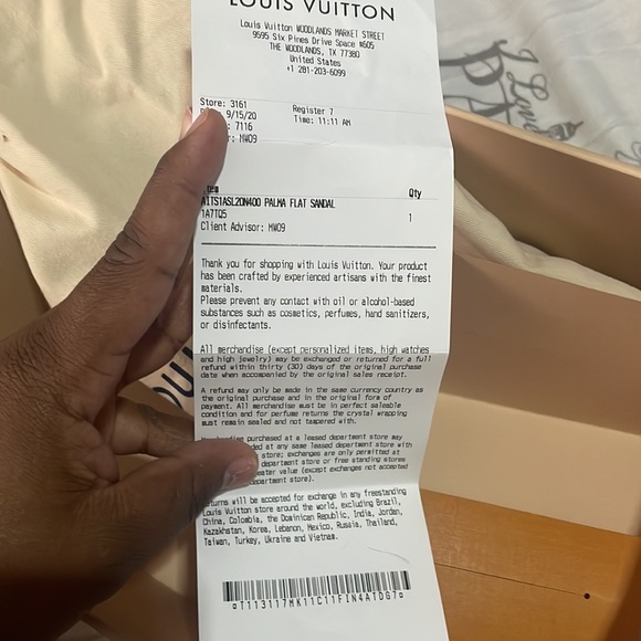 Louis Vuitton Sandals - Picture 2 of 5